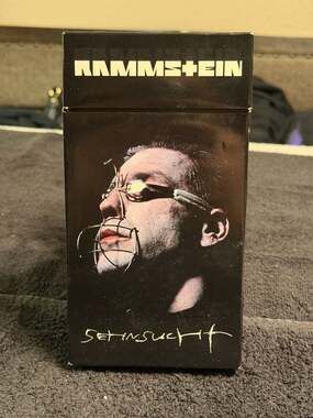 Rammstein Sehnsucht Promo VHS Tape (1997)